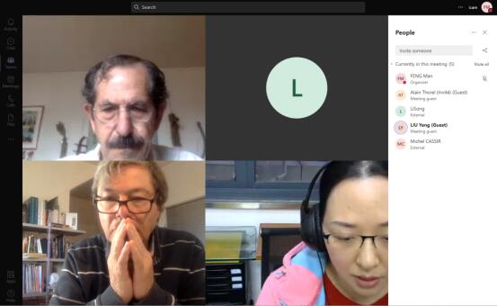  Chinese and Foreign Teachers Hold An Online Meeting to Discuss the Construction of Hydrogen Energy Module